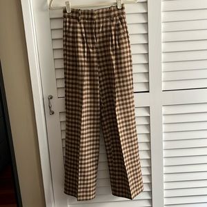 RARE Wilfred Effortless Pant - Rowan Oxford tan/cognac